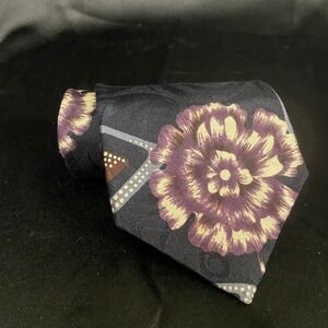 Bugatti Floral‎ Mens Silk Necktie